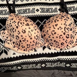 Light pink Victorias Secret with black print new without tags